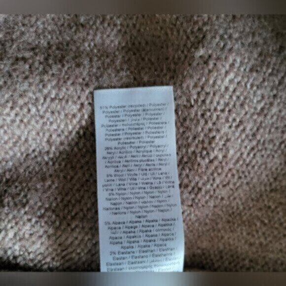 Soya Concept Oversized Crew Neck Knit Sweater  Sz Large NWT - Picture 10 of 11